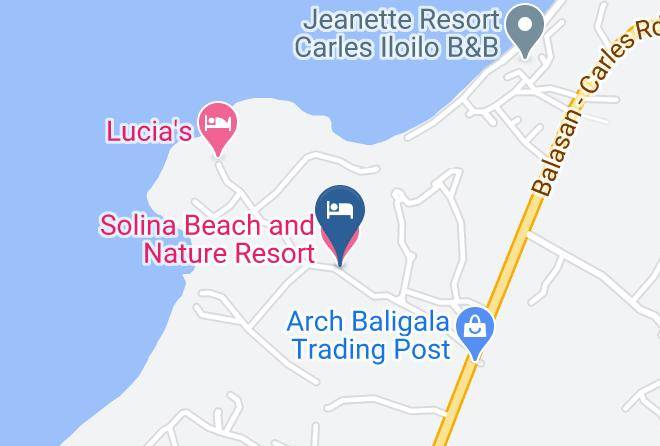 Iloilo - Solina Beach And Nature Resort Maps