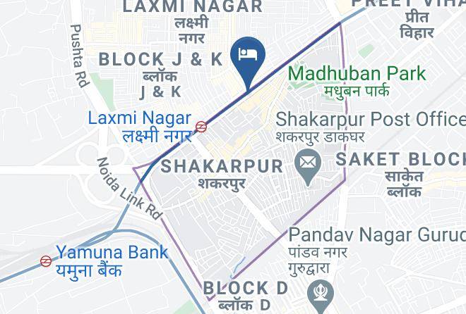 New Delhi - Solitaire Hotel Maps