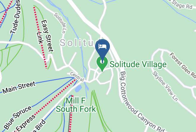 Salt Lake - Solitude Mountain Resort Maps