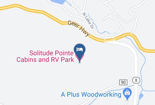 Greenville - Solitude Pointe Cabins And Rv Park Maps