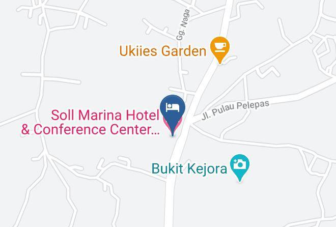 Central Bangka Regency - Soll Marina Hotel & Conference Center Bangka Maps