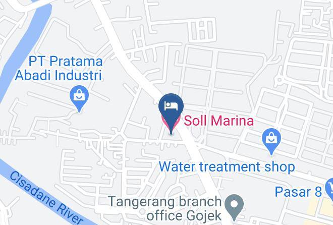 Kota Tangerang Selatan - Soll Marina Hotel Maps