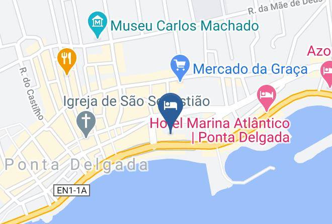 Ponta Delgada - Solmar Alojamentos Maps