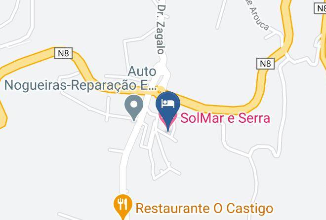 Alcobaca - Solmar E Serra Maps