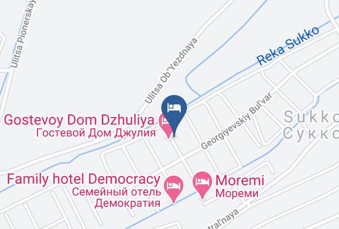 Anapa - Solnechiy Briz Maps