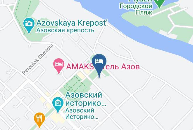 Azov - Solnechnaya Maps
