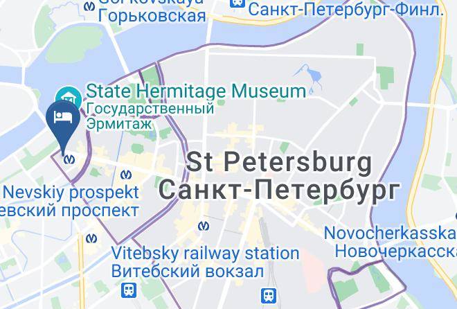 Saint Petersburg - Solo Admiralteyskaya Maps