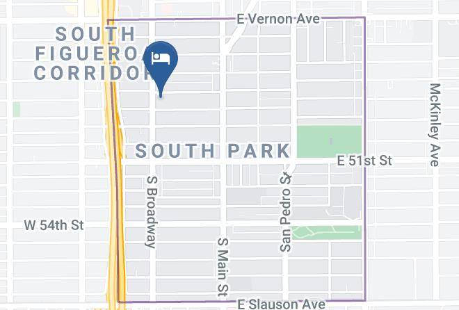 Los Angeles - Solo Motel Broadway Maps