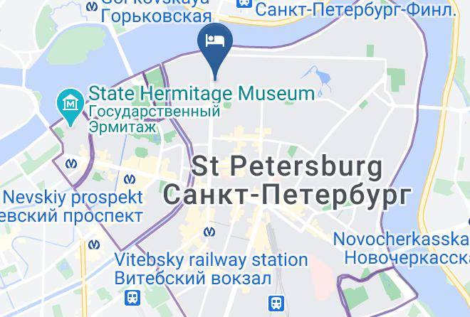 Saint Petersburg - Solo Na Liteynom Prospekte Maps
