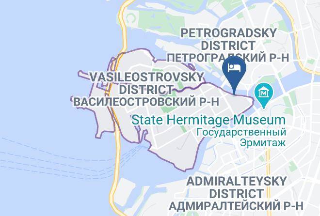 Saint Petersburg - Solo Sokos Hotel Palace Bridge Maps