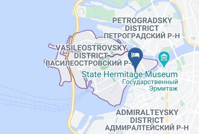 Solo Sokos Hotel Vasilievsky Map