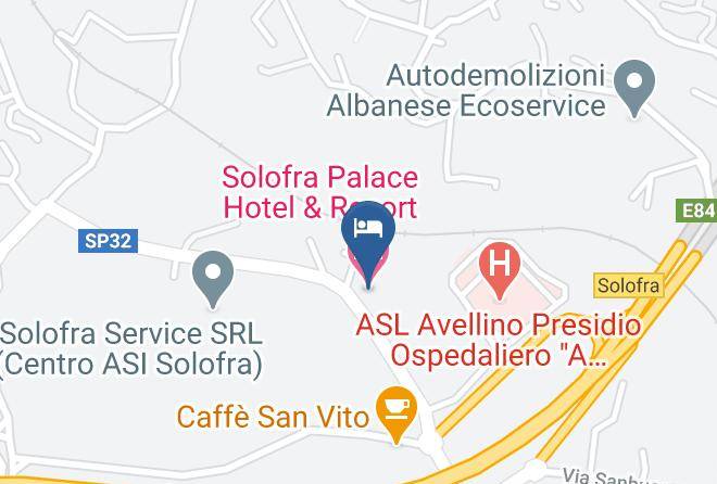 Avellino - Solofra Palace Hotel & Resort Maps