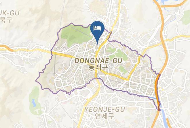 Dongnaegu - Solongos Backpackers Maps