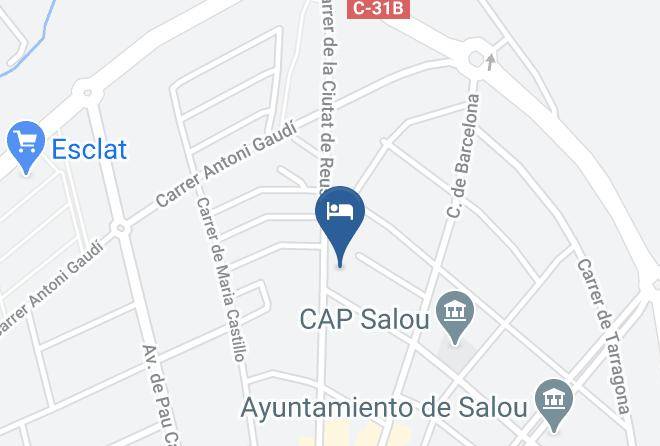 Tarragona - Solsalou Hotel S L Maps