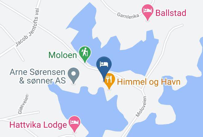 Vestvagoy - Solsiden Brygge Rorbuer Maps