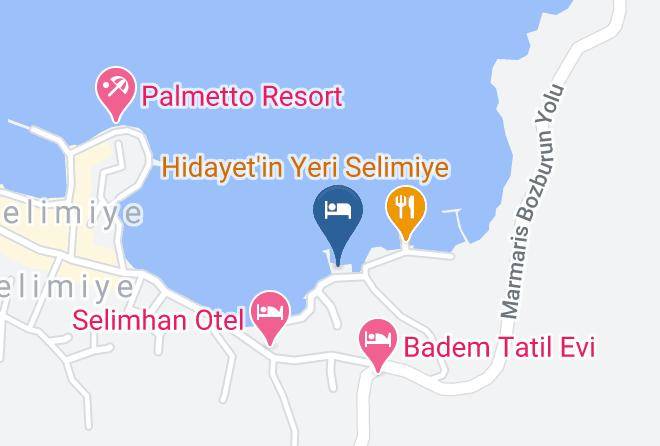Solto Selimiye Hotel Map