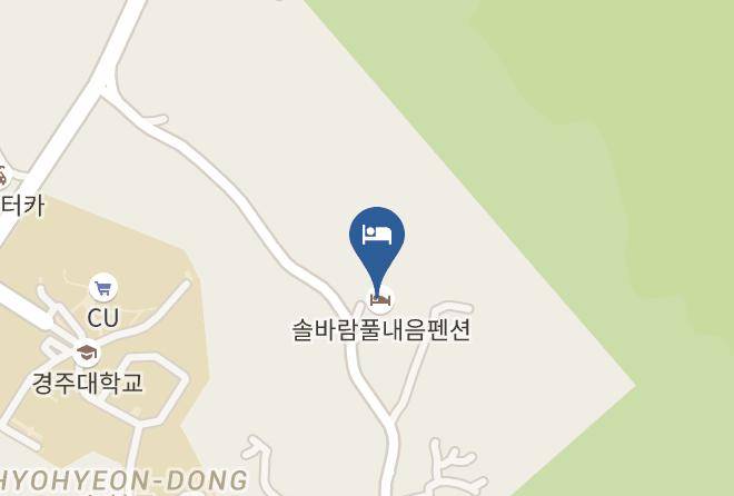 Gyeongjusi - Solvaram Pension Maps