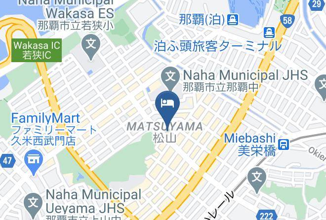 Naha City - Solvita Hotel Naha Maps
