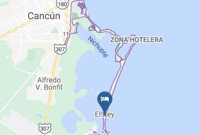 Benito Juarez - Solymar Cancun Beach Resort Maps