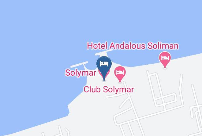 Tunisia - Solymar Hotel Maps