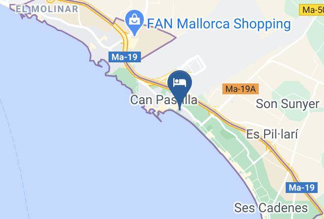 Baleares - Som Saulo Hotel Maps