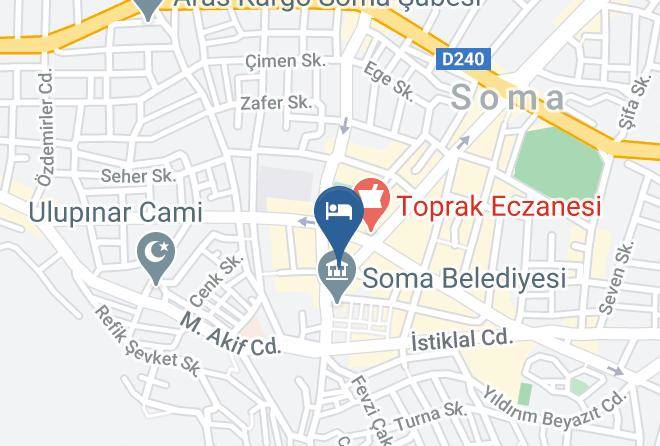 Soma - Linyit Otel Soma Maps