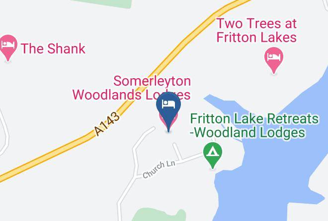 Somerleyton Woodlands Lodges Map