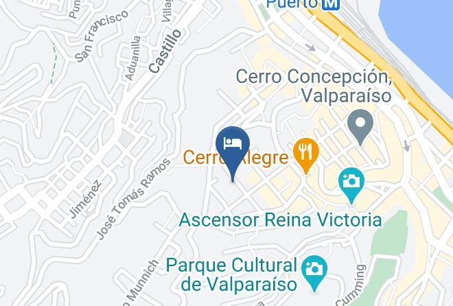 Valparaiso Province - Somerscales Hotel Boutique Maps