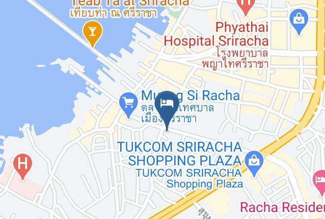 Si Racha District - Somerset Harbourview Sri Racha Maps