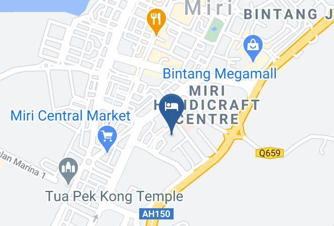 Bahagian Miri - Somerset Hotel Maps