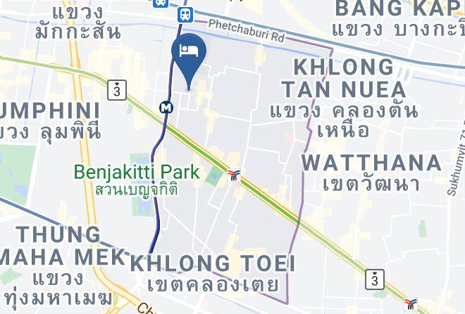 Watthana - Somerset Maison Asoke Bangkok Maps