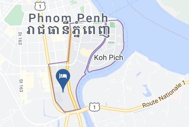 Chamkar Mon - Somerset Norodom Phnom Penh Maps