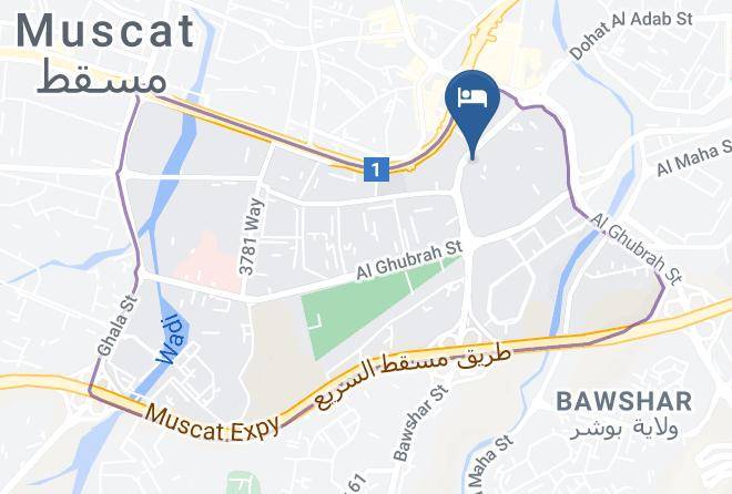 Bawshar - Somerset Panorama Muscat Maps