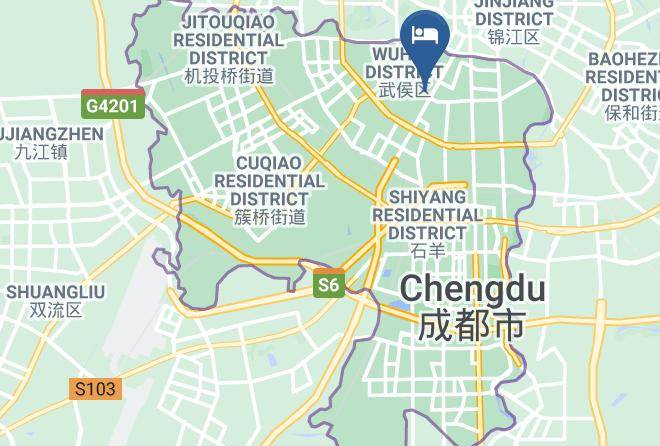 Chengdu - Somerset Riverview Chengdu China Maps