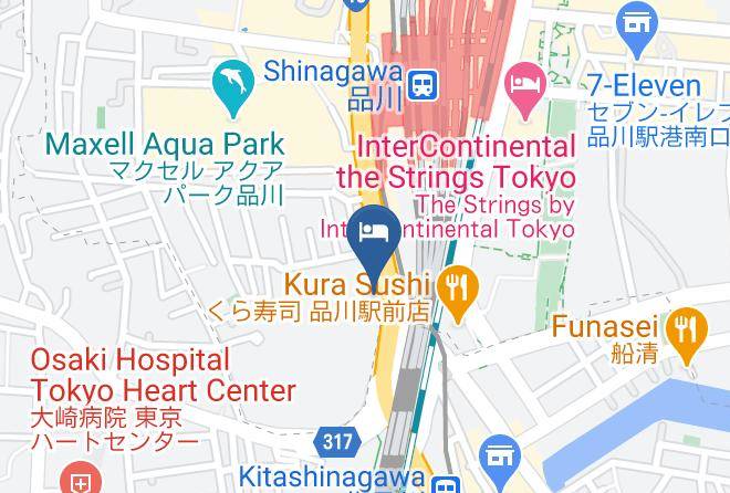 Minato Ward - Somerset Shinagawa Tokyo Maps