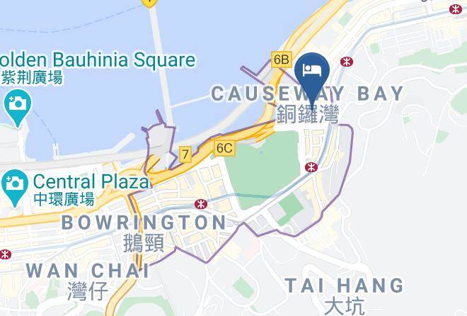 Hong Kong - Somerset Victoria Park Hong Kong Maps