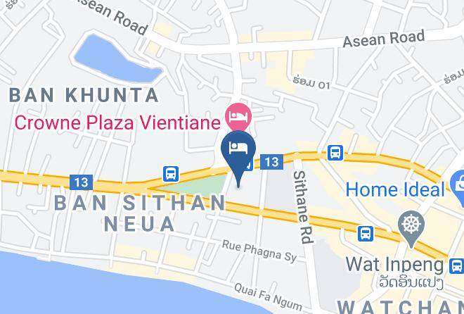 Vientiane - Somerset Vientiane Maps