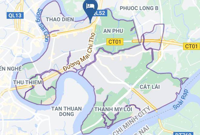 Ho Chi Minh City - Somerset Vista Ho Chi Minh City Maps