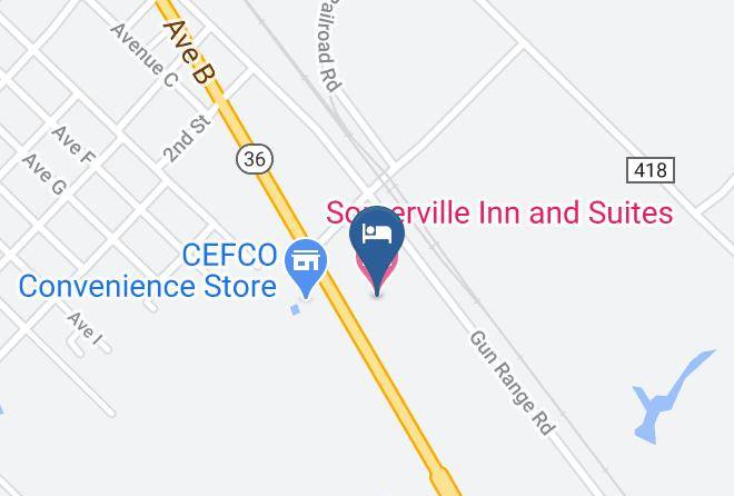 Somerville Inn And Suites Map