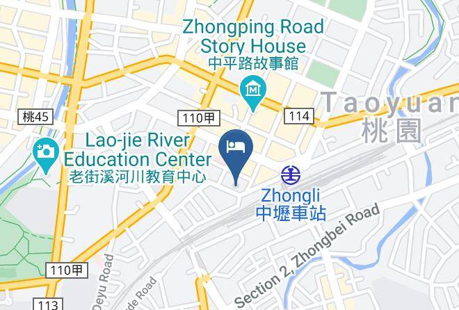 Zhongli District - Something New Hotels Maps