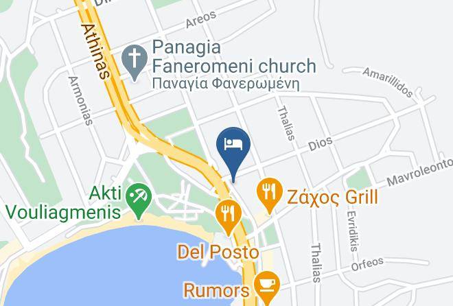 East Attica - Somewhere Boutique Hotel Vouliagmeni Maps