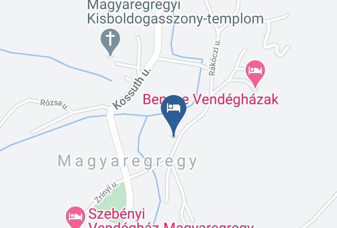 Magyaregregy - Somfai Vendeghaz Maps