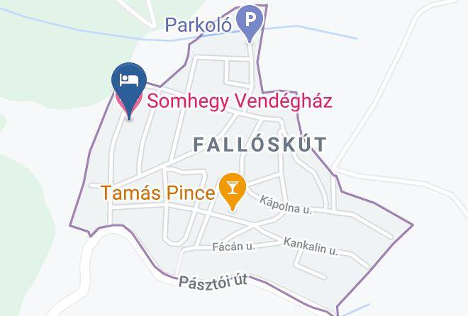 Matraszentimre - Somhegy Vendeghaz Maps