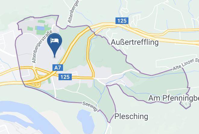 Linz - Sommerhaus Hotel Maps