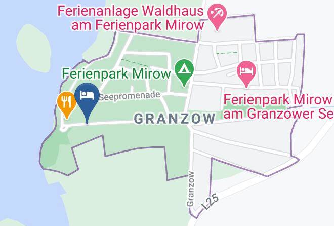 Mecklenburgische Seenplatte - Sommerhof Granzow Maps