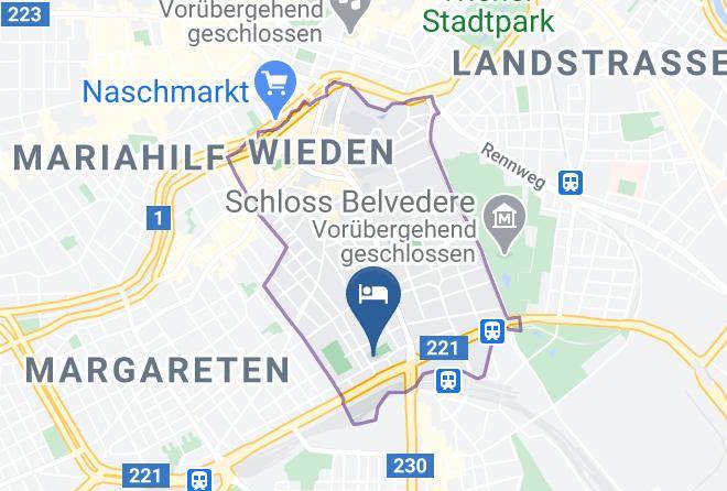 Vienna Wieden - Mynext Sommerhotel Wieden Maps
