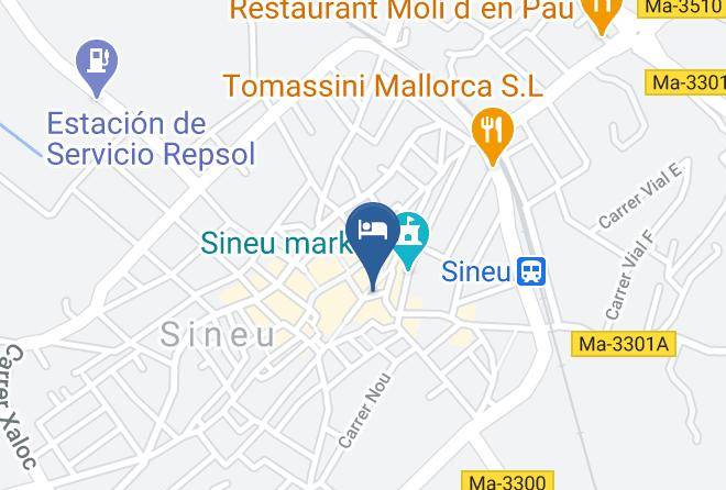 Baleares - Son Cleda Hotel D'interior Maps