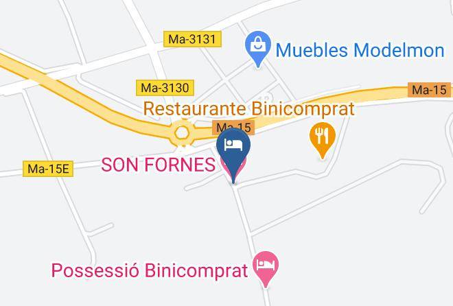 Son Fornes Map