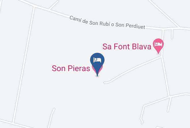 Son Pieras Map