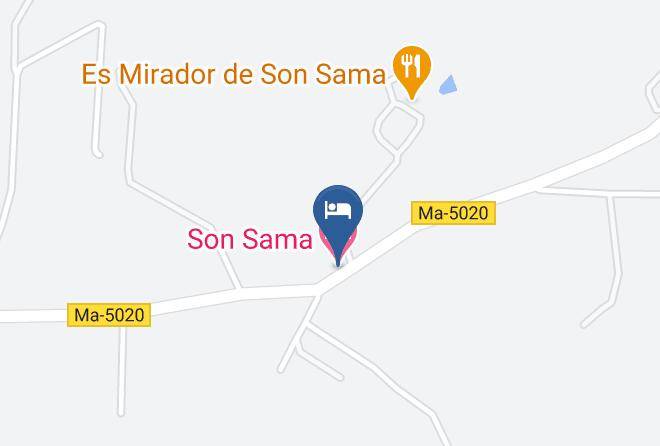 Baleares - Son Sama Maps